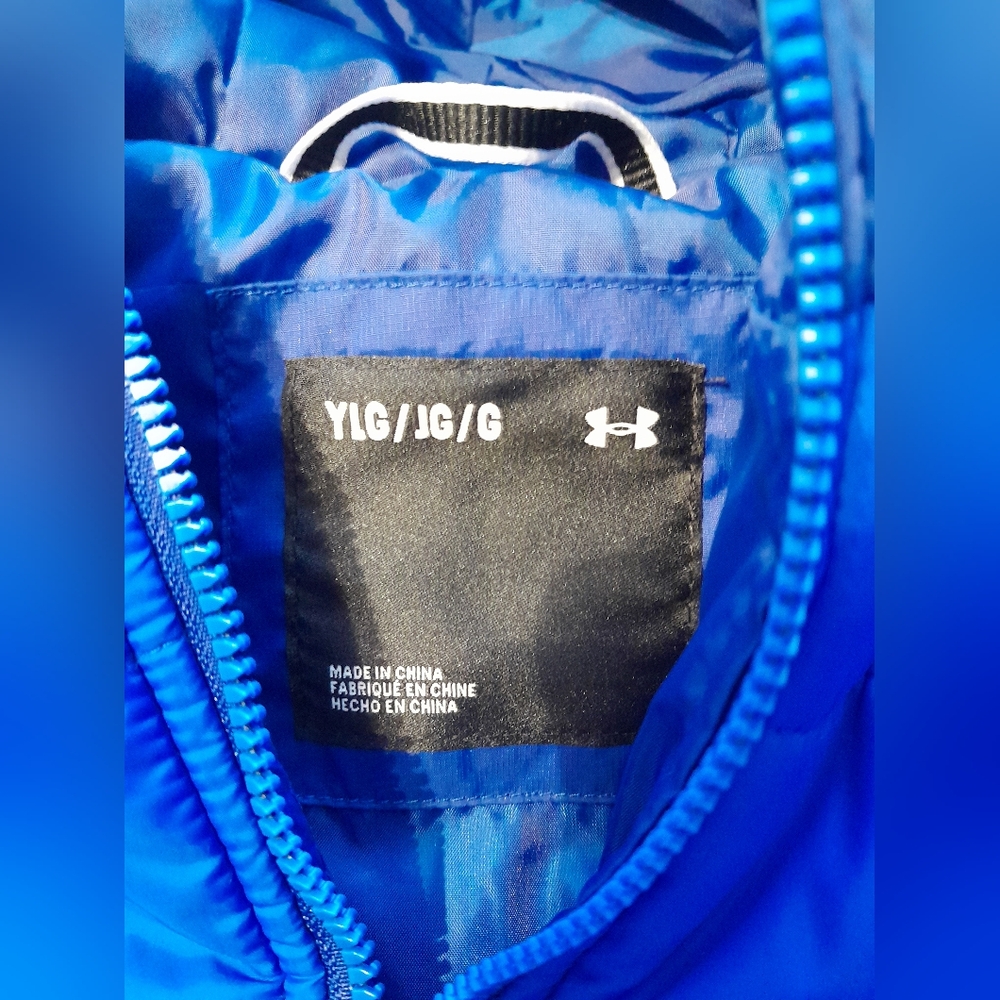 Under Armour Kids Blue Jacket - Picture 3 of 4